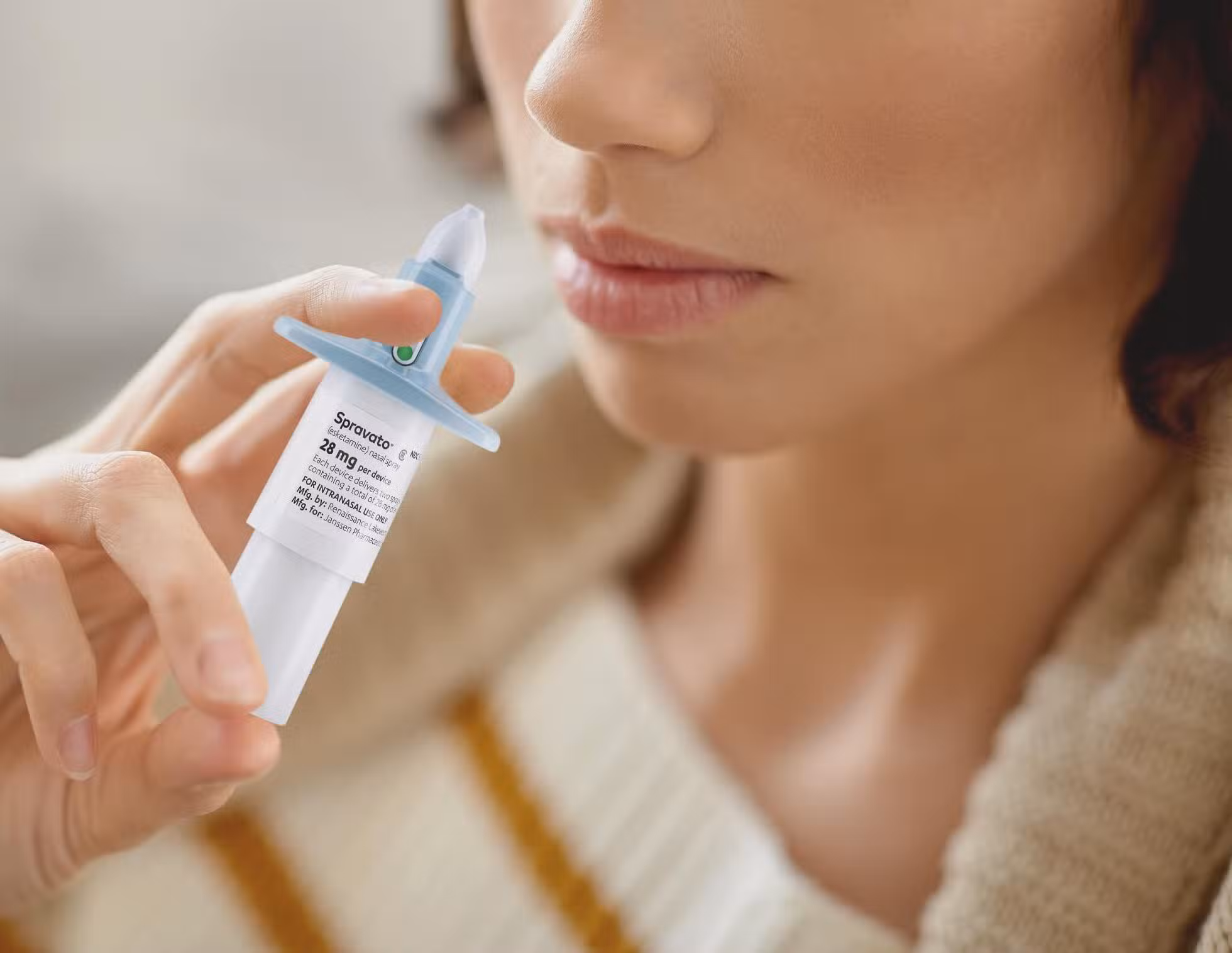 women-getting-spravato women receiving ketamine infusion at ketamine solutions clinic in greenville sc
